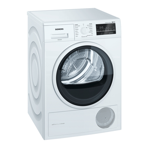 Siemens WT45W4P9DN Installation and operating instructions