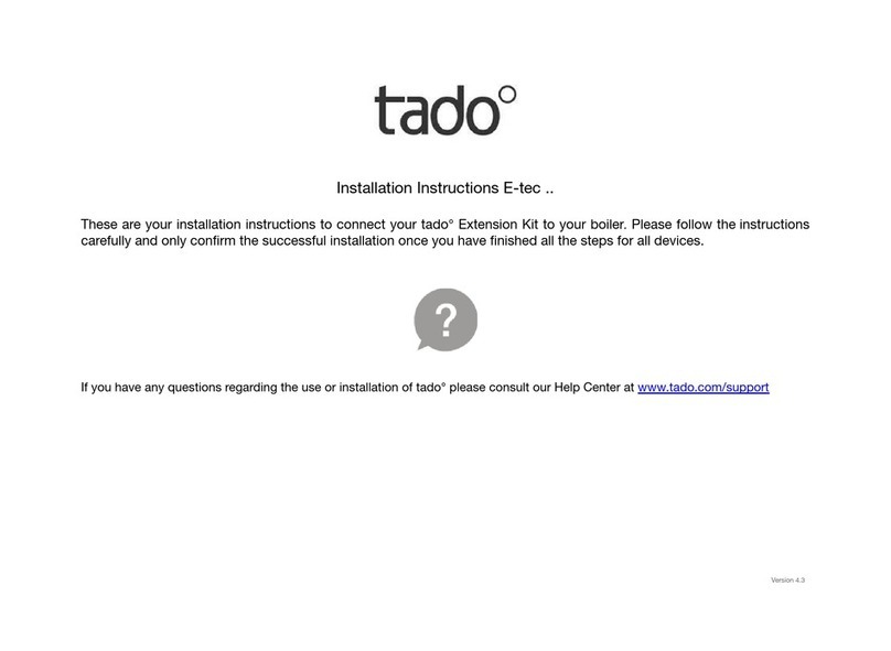 tado° Alpha eTec33 installation instructions