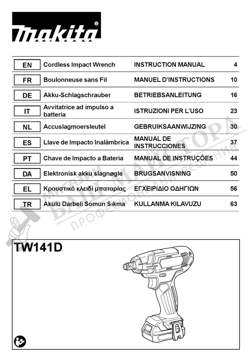 Makita TW141DWME User manual