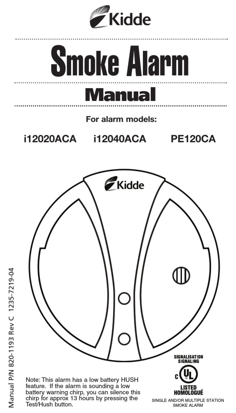 Kidde P1235CA User manual