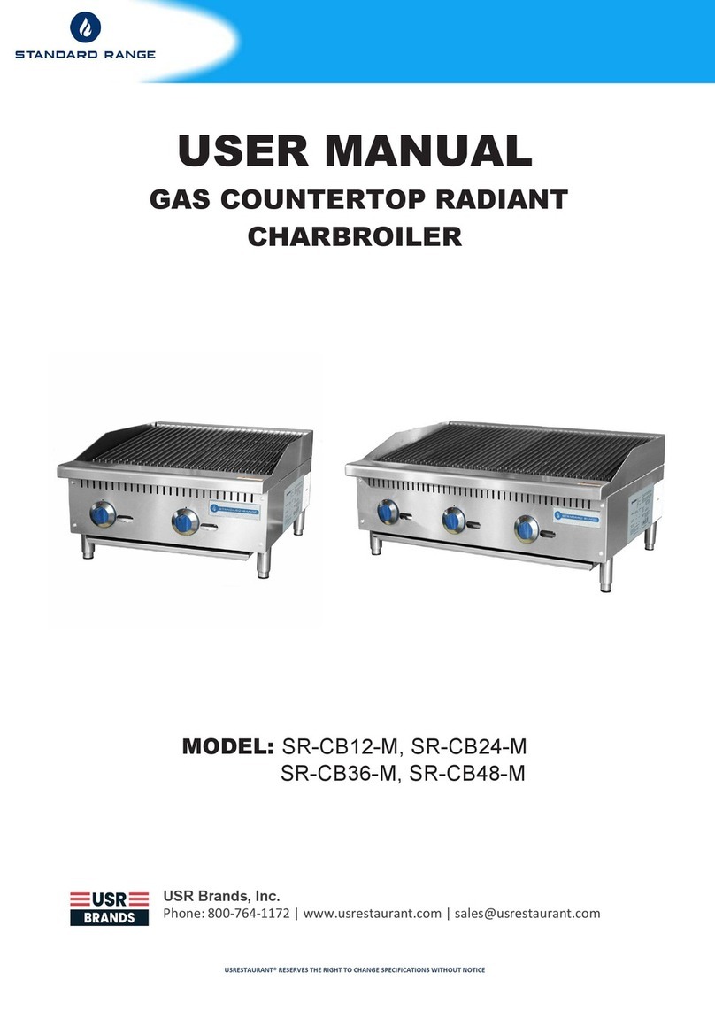 Usr Standard Range SR-CB12-M User manual