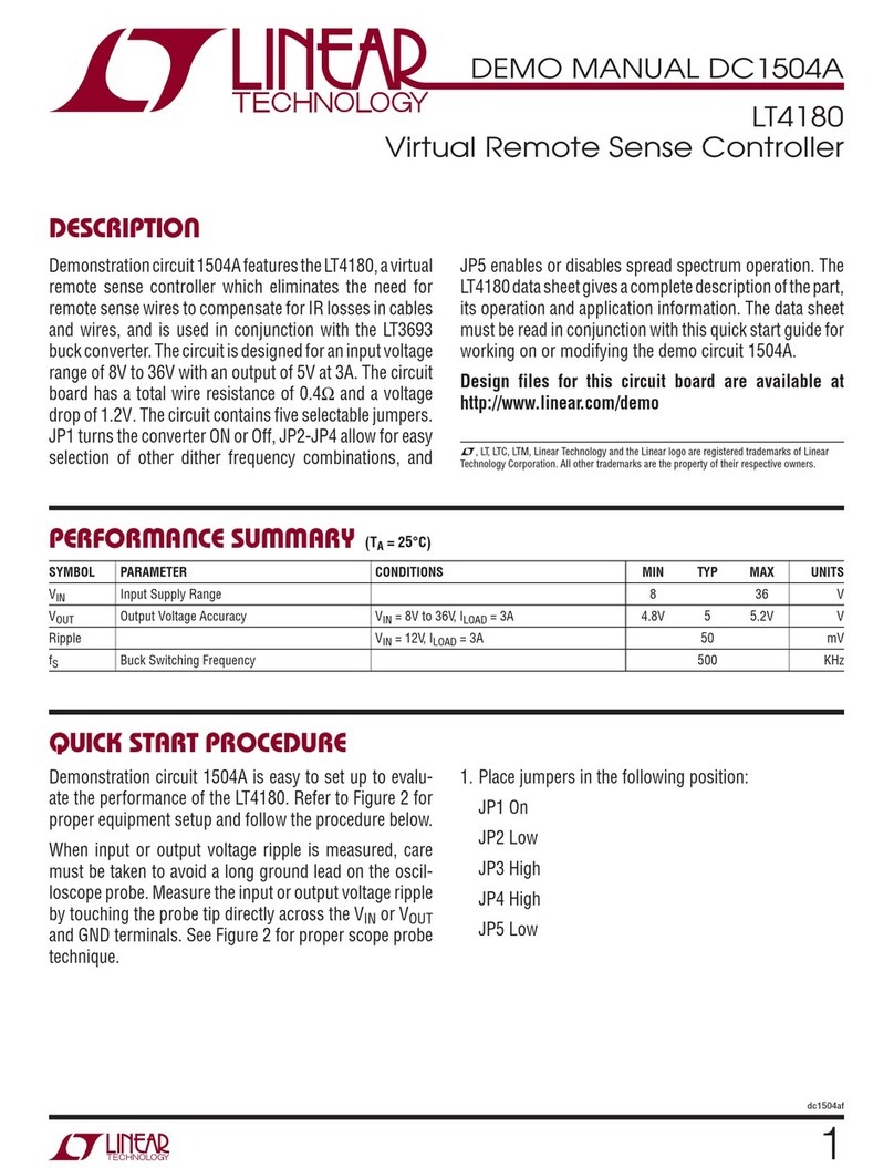 Linear Technology DC1504A Quick setup guide