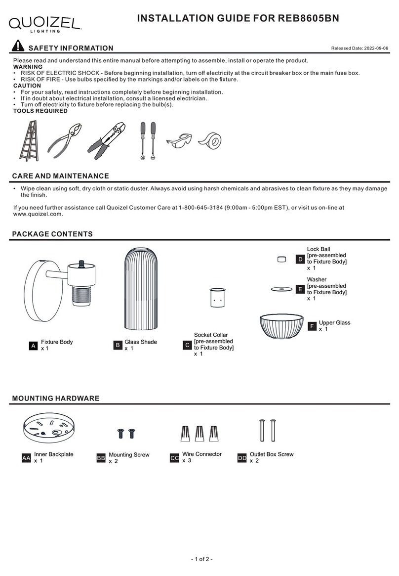 Quoizel REB8605BN installation guide