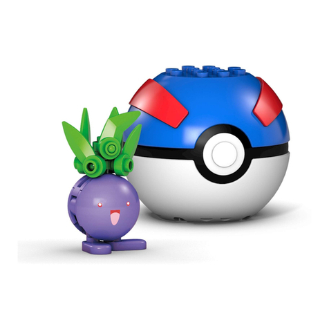 Mega Construx POKEMON WONDER BUILDERS ODDISH MYSTHERBE... instructions Mega Construx POKEMON WONDER BUILDERS ODDISH MYSTHERBE... instructions