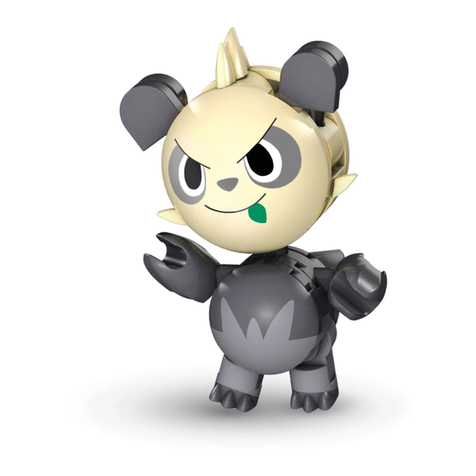 Mega Construx POKEMON WONDER BUILDERS PANCHAM User manual Mega Construx POKEMON WONDER BUILDERS PANCHAM User manual