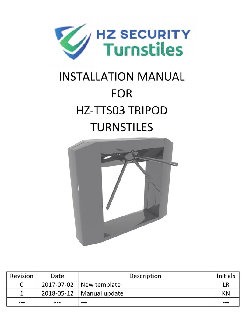 HZ Security HZ-TTS03 User manual