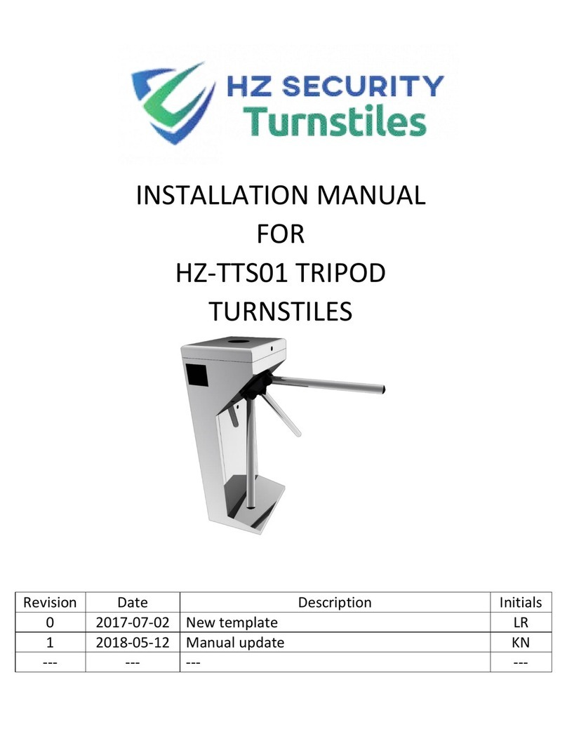 HZ Security HZ-TTS01 User manual