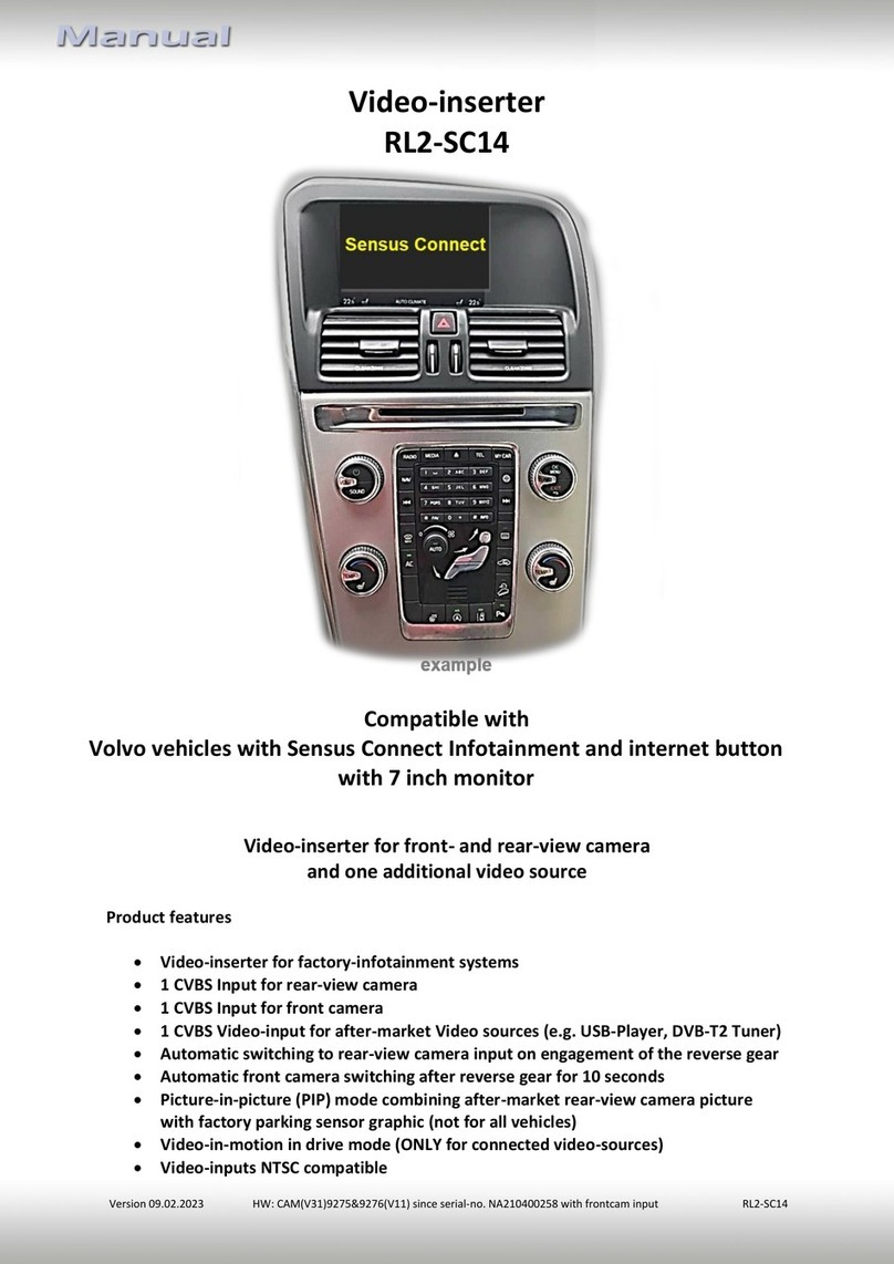 NavLinkz RL2-SC14 manual