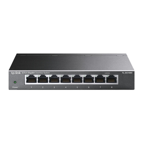 TP-Link TL-SG108 User manual