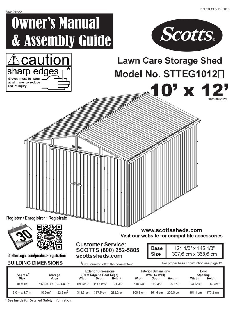 Scotts STTEG1012 Series Instructions for use