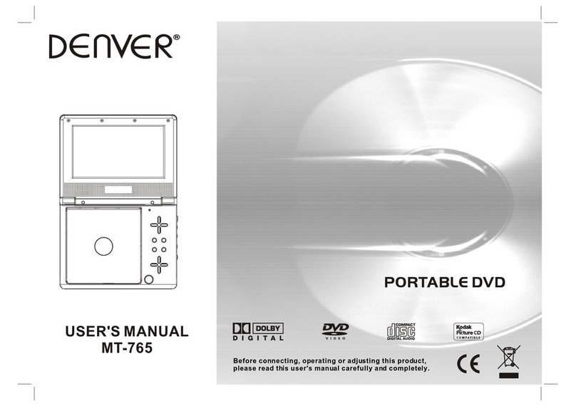 Denver MT-765 user manual