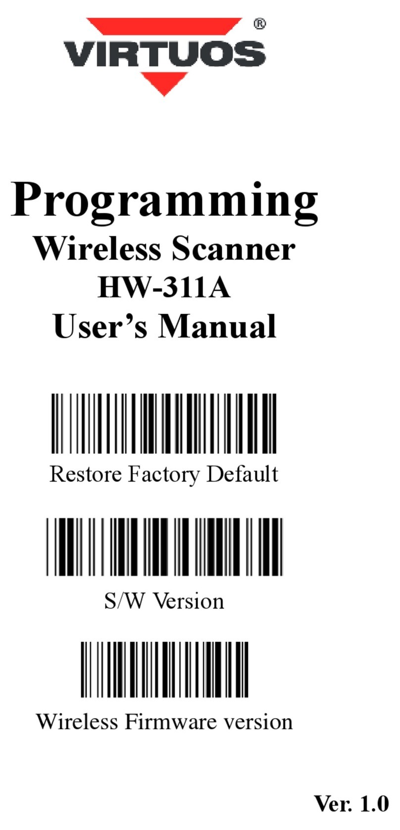 Virtuos HW-311A User manual