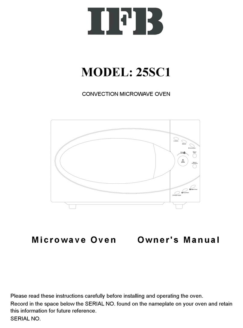 IFB 25SC1 owner's manual