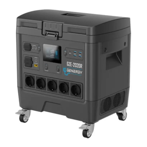 GENERGY GZE-2020R User manual