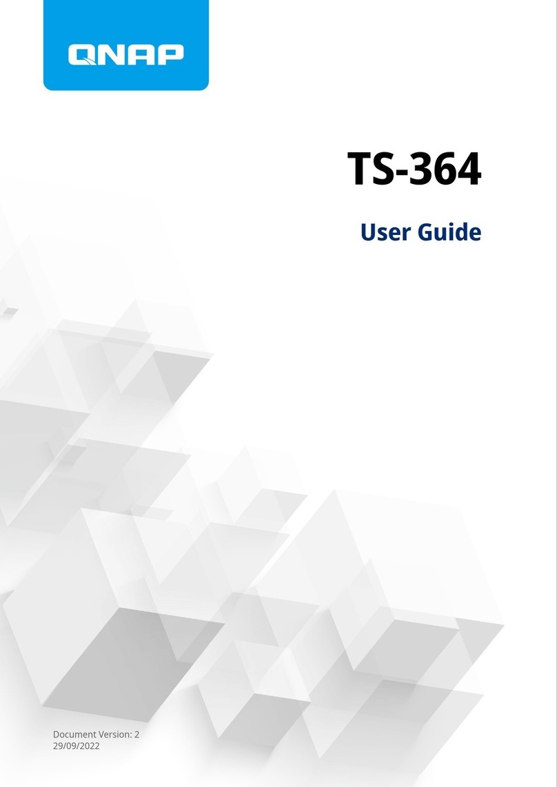 QNAP TS-364 User manual