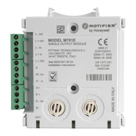 Honeywell NOTIFIER M700 Series User manual Honeywell NOTIFIER M700 Series User manual