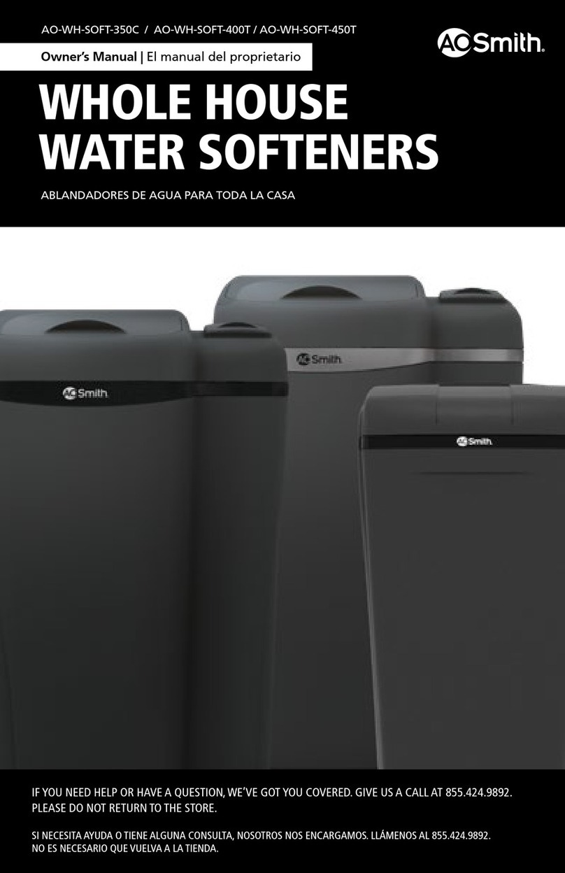 A.O. Smith AO-WH-SOFT-350C owner's manual