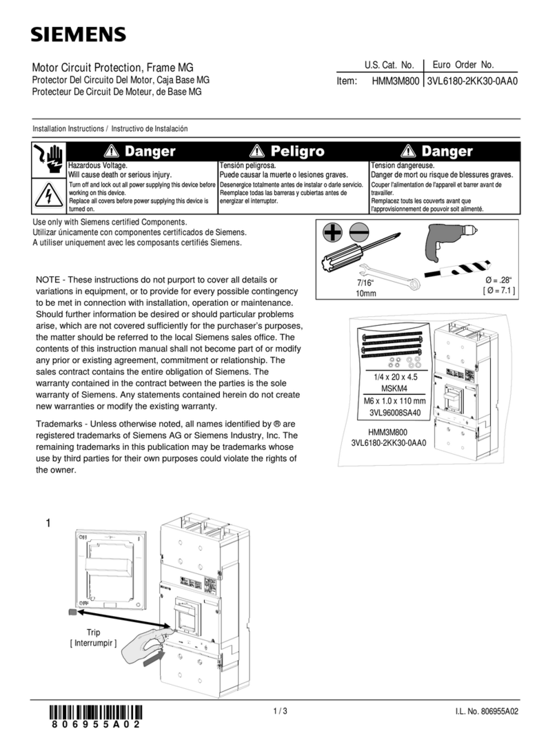 Siemens Speedfax HMM3M800 User manual