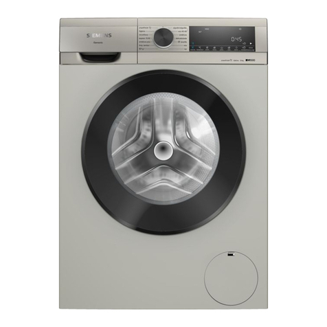Siemens WG54G2ZXES User manual