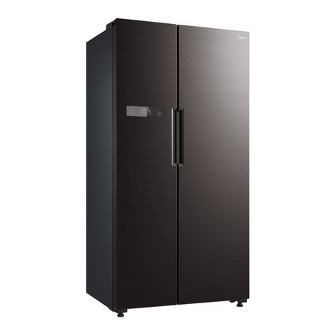 Midea MDRS723MYF28 User manual