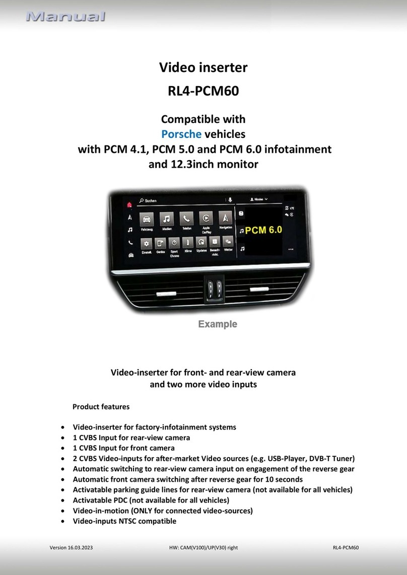 NavLinkz RL4-PCM60 User manual