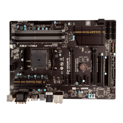 Gigabyte GA-F2A88X-D3H user manual
