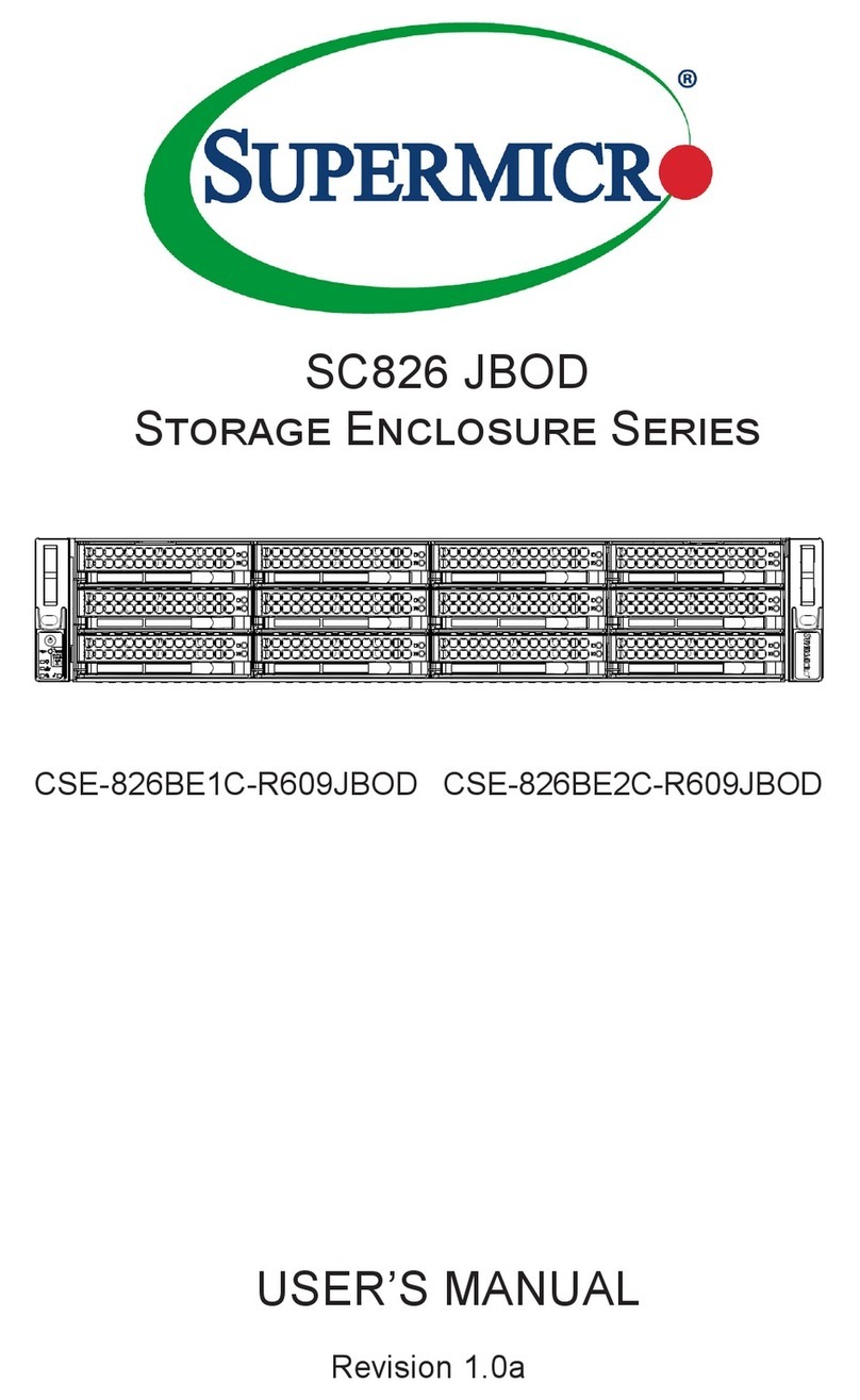 Supermicro SC826 JBOD user manual