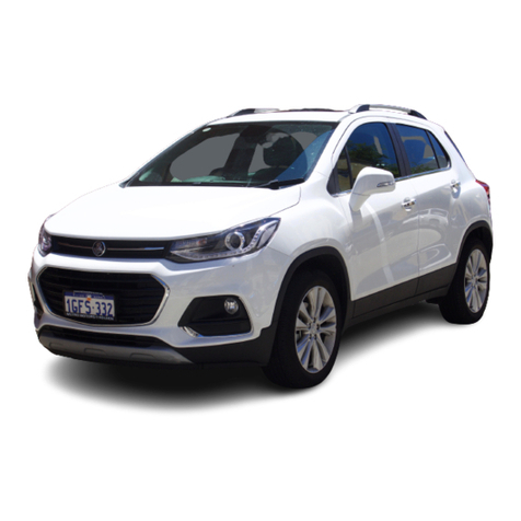 HOLDEN MY17 TJ Trax 2017 User manual