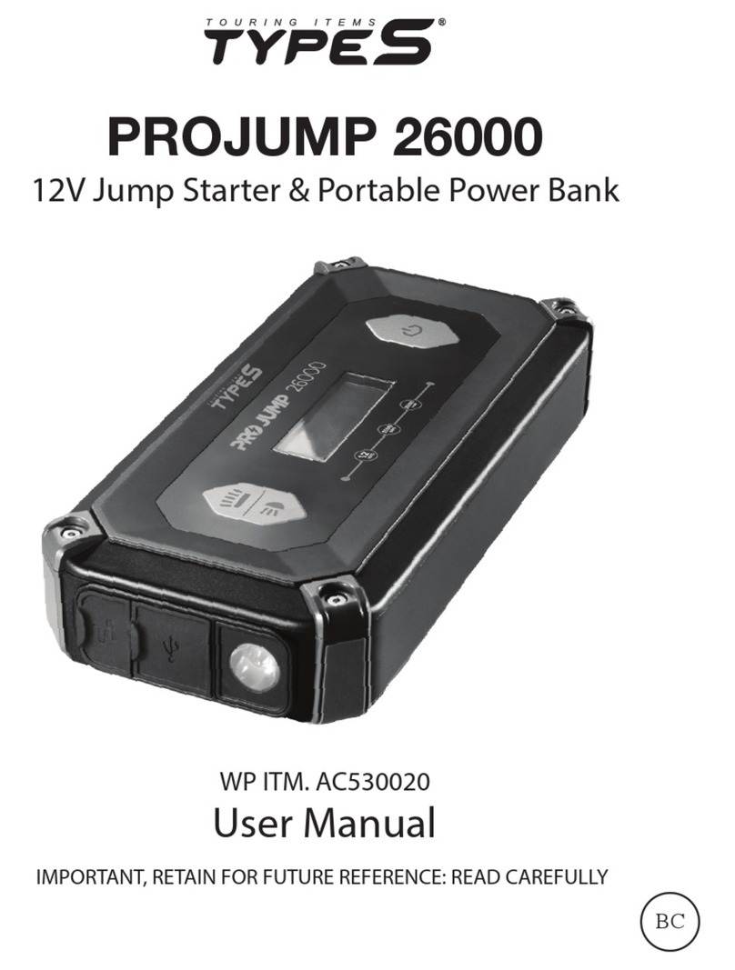 TypeS PROJUMP 26000 user manual