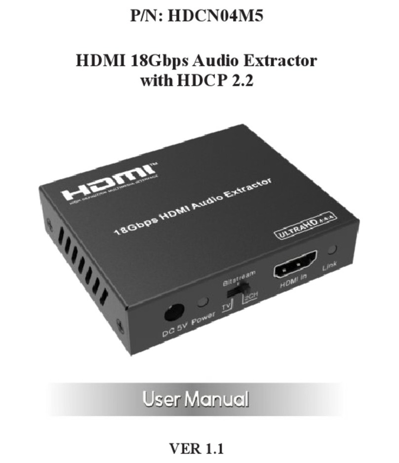 Orei HDCN04M5 user manual