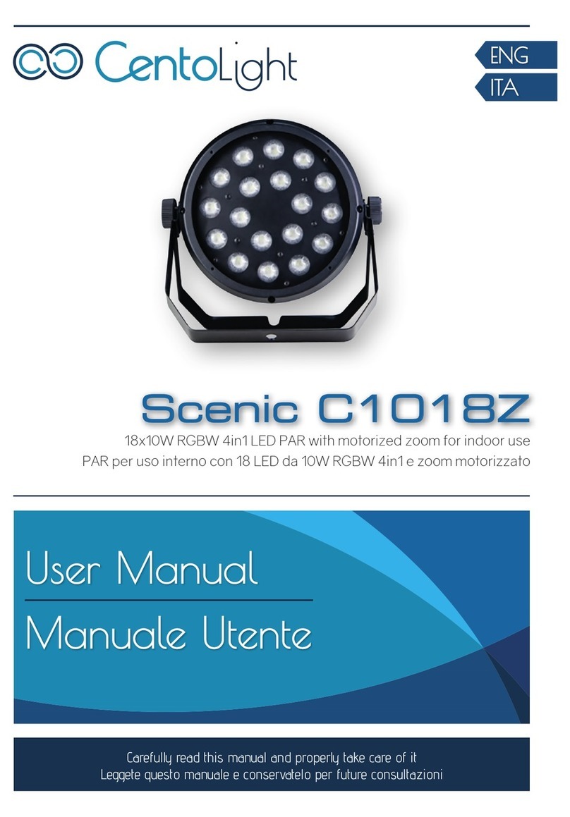 CentoLight Scenic C1018Z User manual