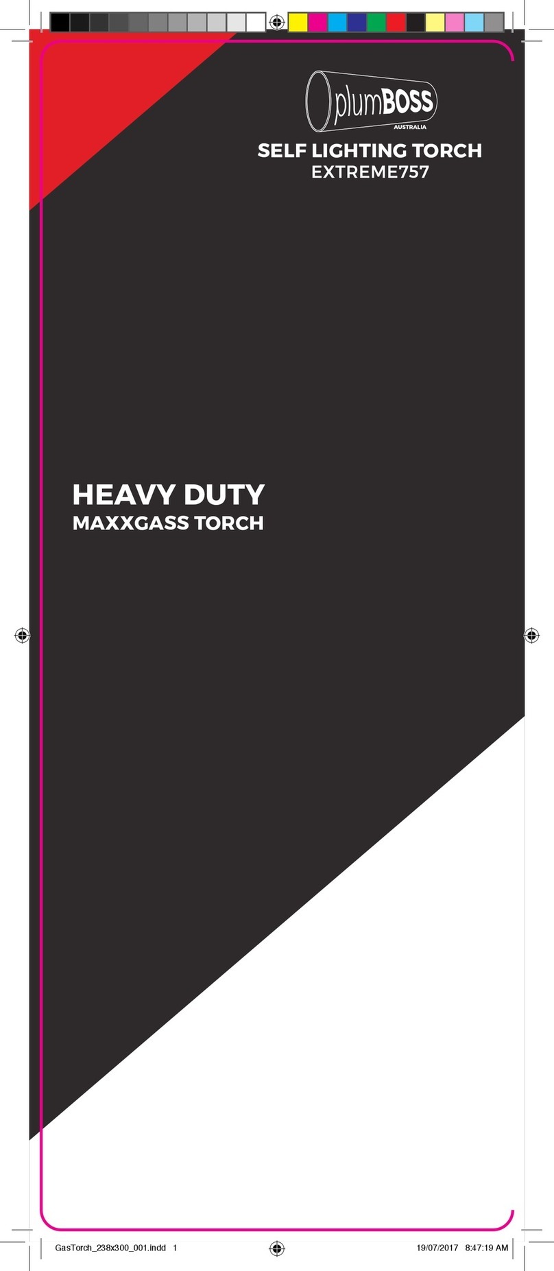 plumBOSS EXTREME757 User manual
