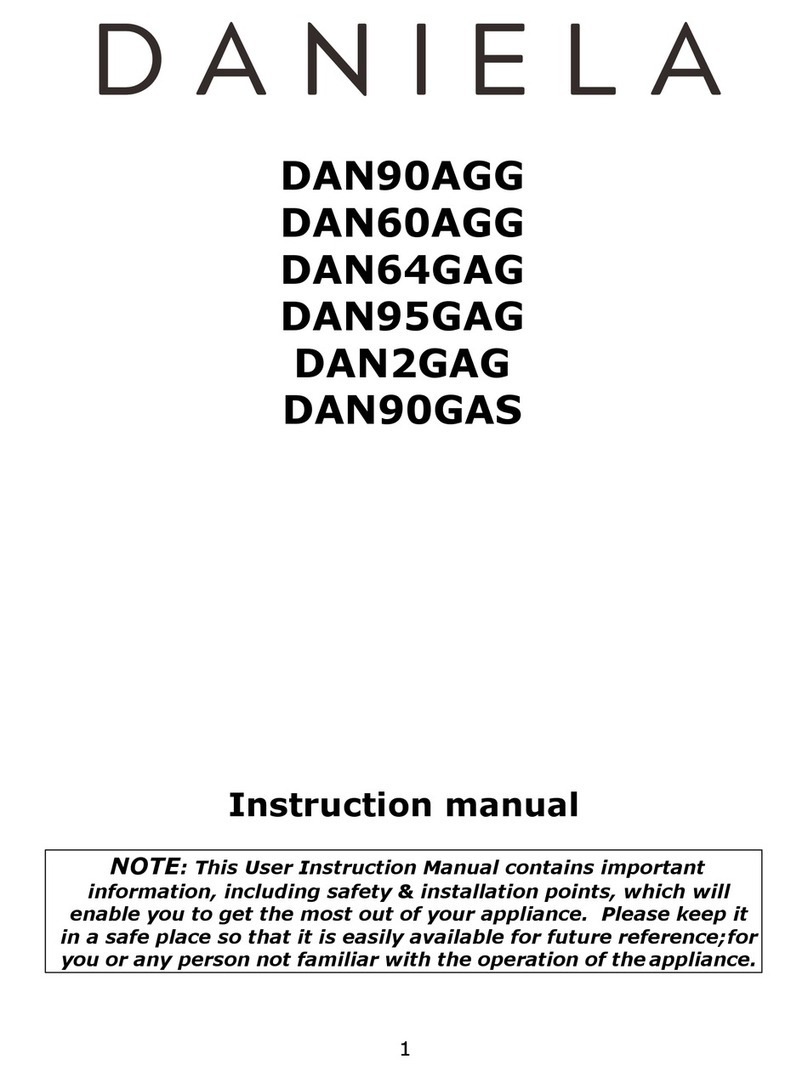 Daniela DAN90AGG User manual Daniela DAN90AGG User manual