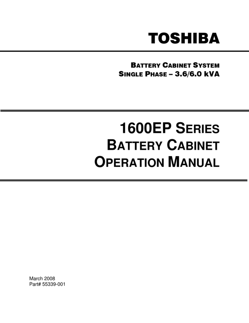 Toshiba 1600EP Series User manual