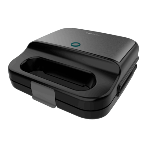 cecotec ROCK'NTOAST 4IN1 User manual