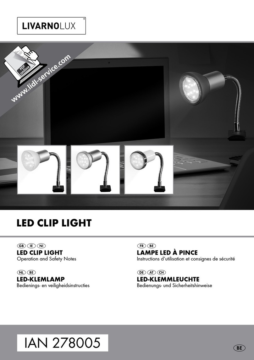 LIVARNO LUX 278005 User manual