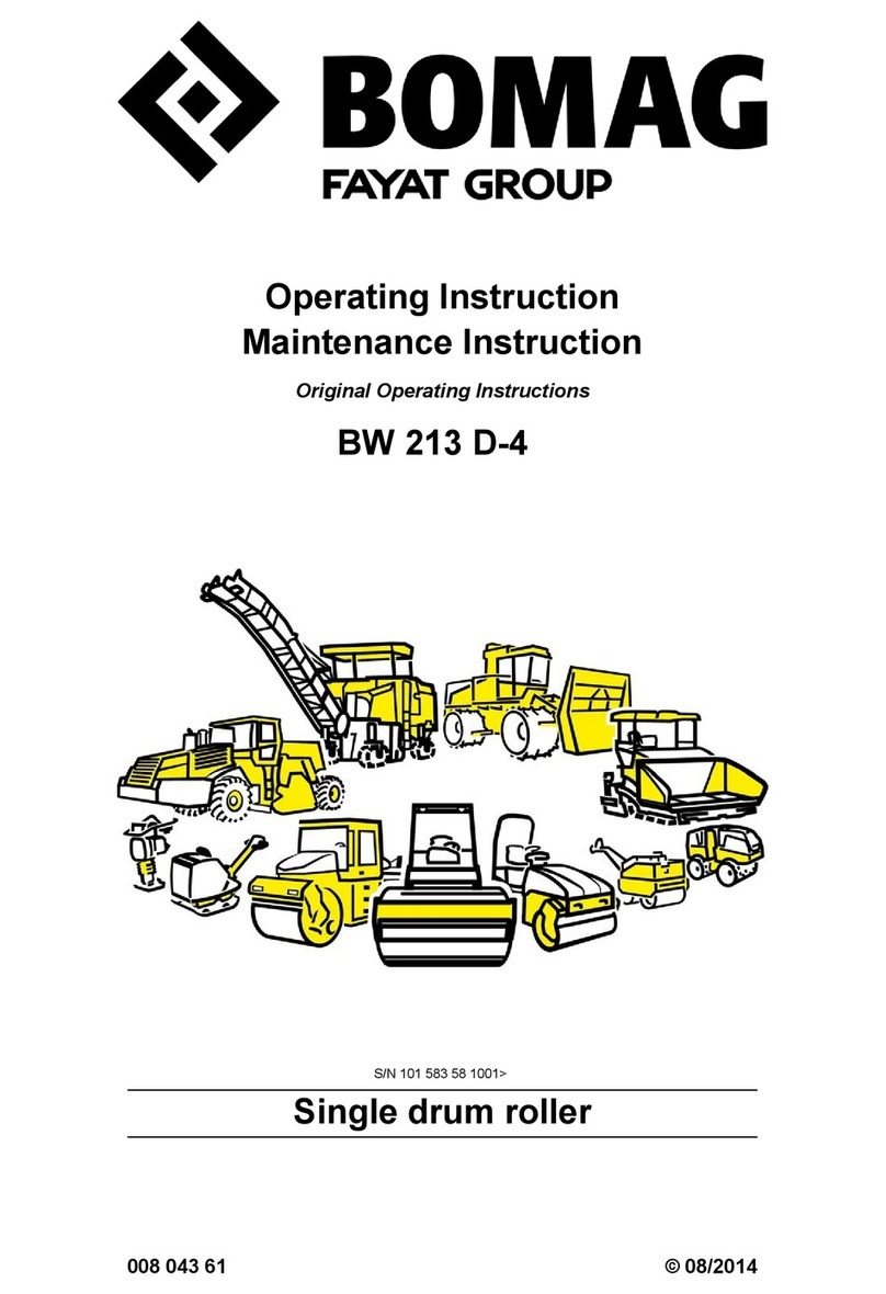 Fayat BOMAG BW 213 D-4 User manual