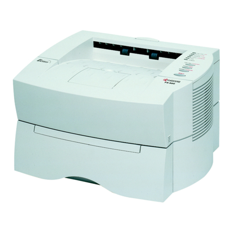Kyocera FS-600 User manual