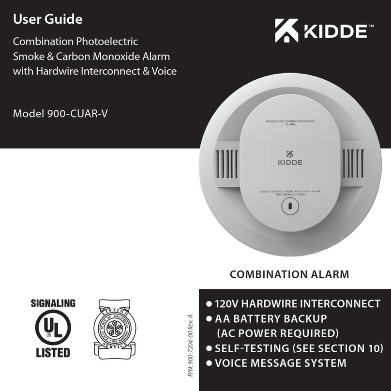Carrier KIDDE 900-CUAR-V user guide
