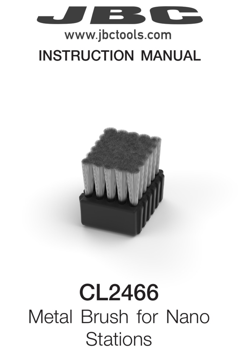 jbc CL2466 instruction manual
