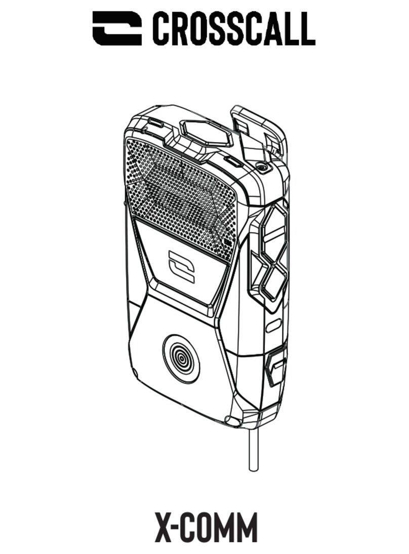 Crosscall X-COMM User manual