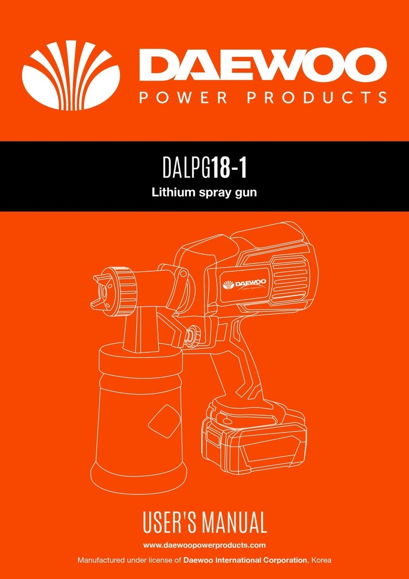 Daewoo DALPG18-1 user manual