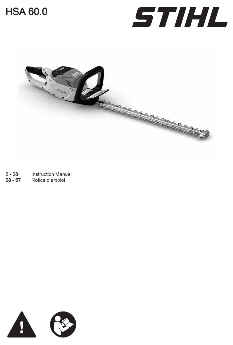 Stihl HSA 60.0 instruction manual