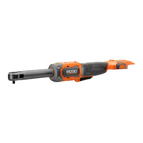 RIDGID R866020 User manual RIDGID R866020 User manual