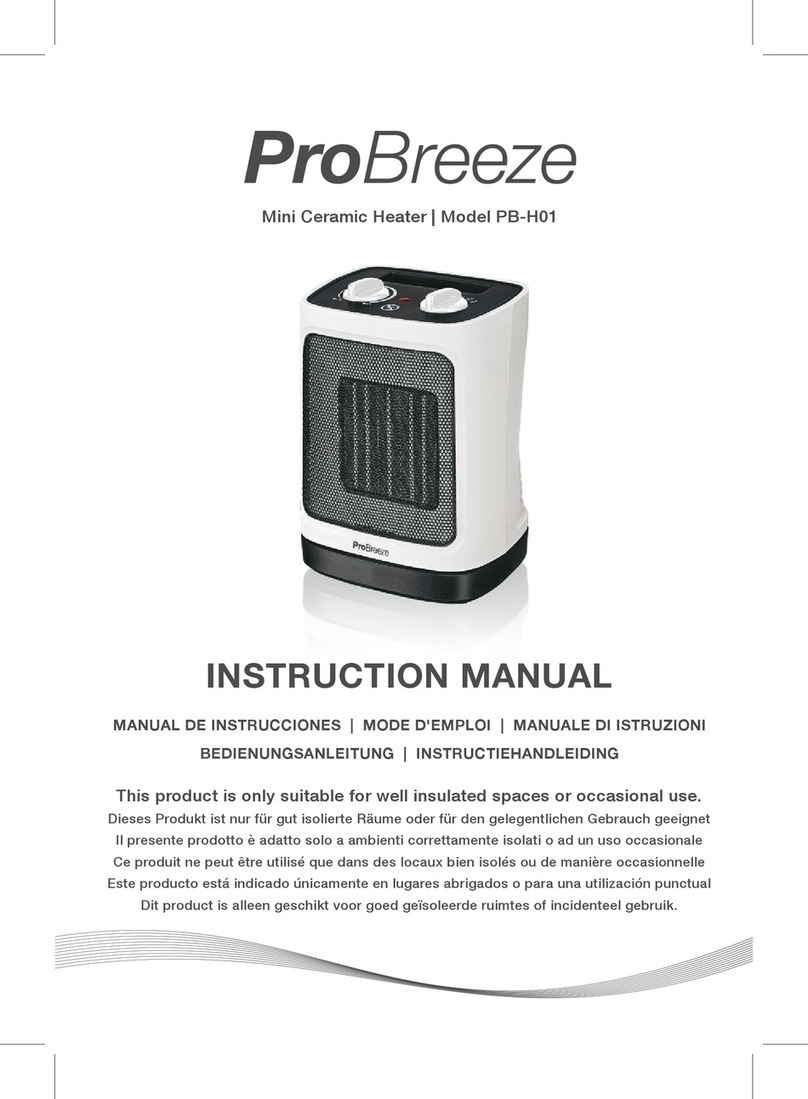 Pro Breeze PB-H01 instruction manual