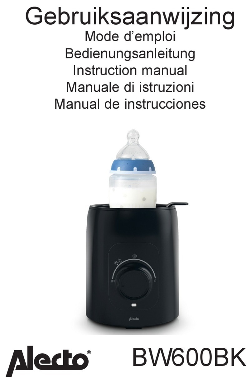 Alecto BW600BK User manual