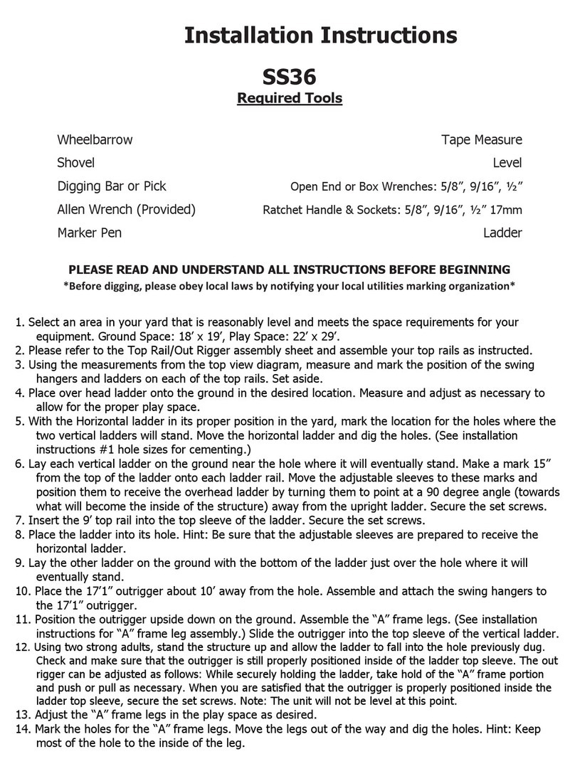 Component Playgrounds SS36 User manual