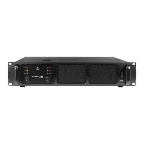 Sonodyne SLA Series owner's manual