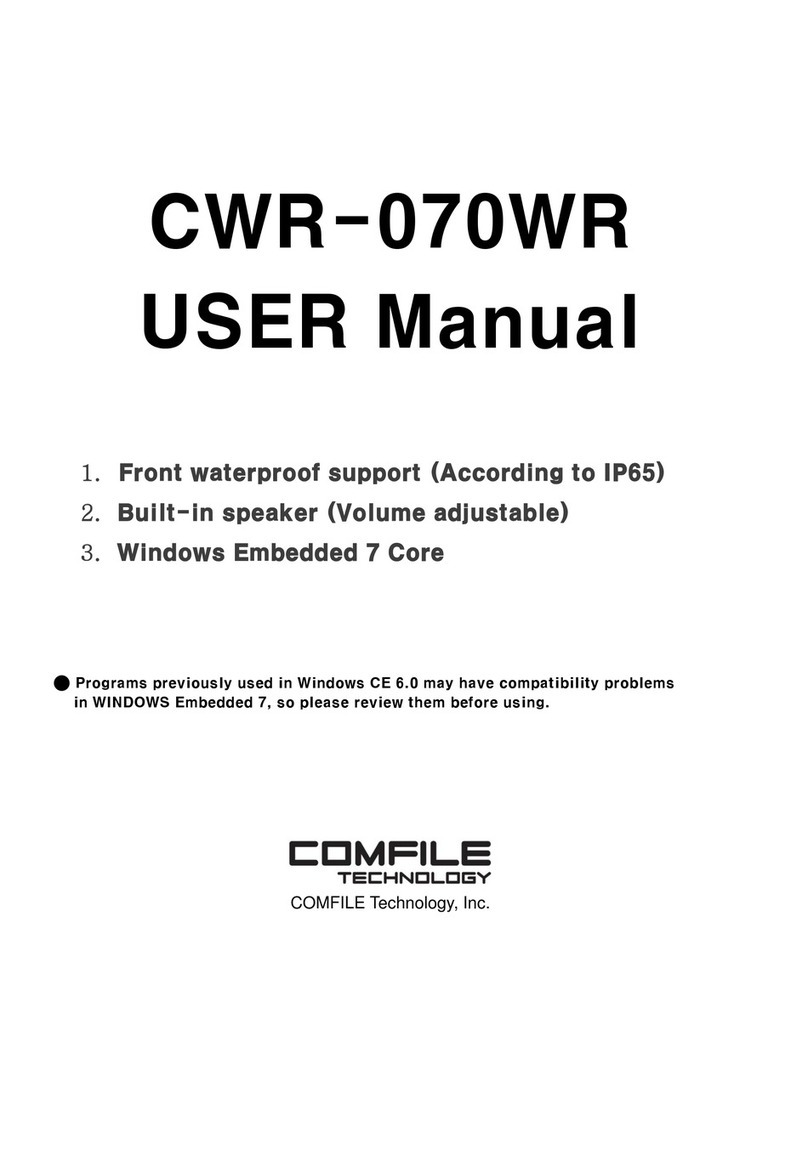 COMFILE CWR-070WR User manual