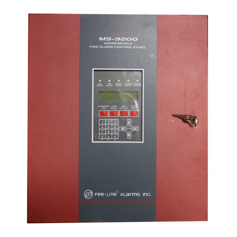 Fire-Lite Alarms MS-9200E Operating and maintenance manual